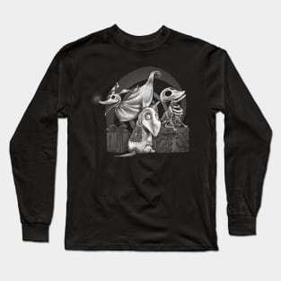 Creepy Dogs Long Sleeve T-Shirt